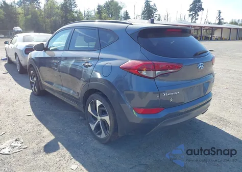 2016 Hyundai Tucson Limited from USA, damaged, VIN KM8J3CA26GU224823